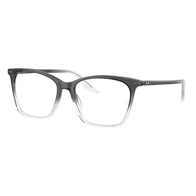 Ray-Ban Eyeglasses Woman Rb5422 Optics - Dark Grey Frame Clear Lenses Polarized 52-16