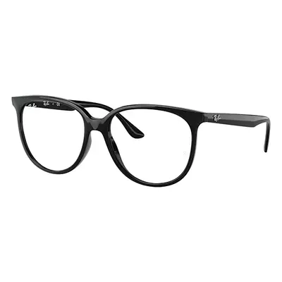 Ray-Ban Eyeglasses Woman Rb4378v Optics - Black Frame Clear Lenses Polarized 54-16