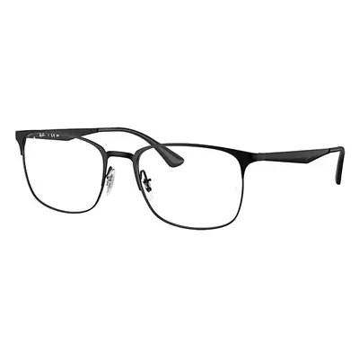 Ray-Ban Eyeglasses Unisex Rb6421 Optics - Black Frame Demo Lens Lenses Polarized 54-18