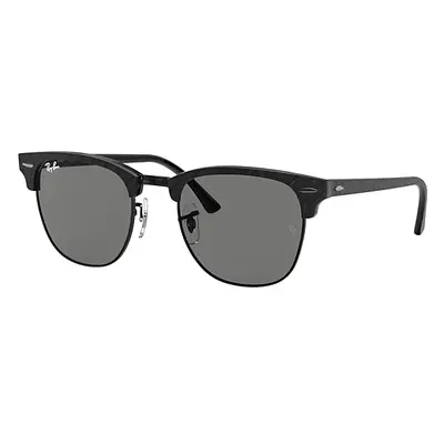 Ray-Ban Sunglasses Unisex Clubmaster Marble - Black Frame Grey Lenses 51-21