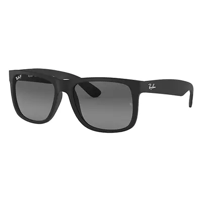 Ray-Ban Sunglasses Man Justin Classic - Black Frame Grey Lenses Polarized 54-16