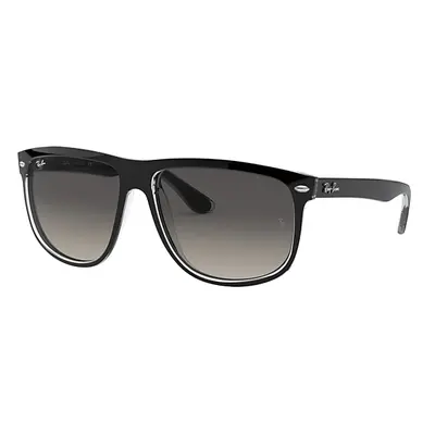 Ray-Ban Sunglasses Man Boyfriend - Black Frame Grey Lenses 60-15