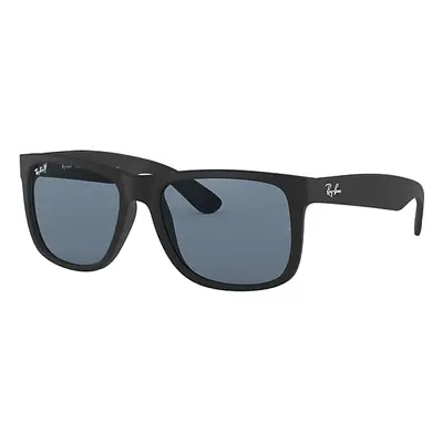 Ray-Ban Sunglasses Man Justin Classic - Black Frame Blue Lenses Polarized 54-16