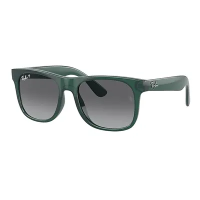 Ray-Ban Sunglasses Children Justin Kids - Opal Green Frame Grey Lenses Polarized 48-16