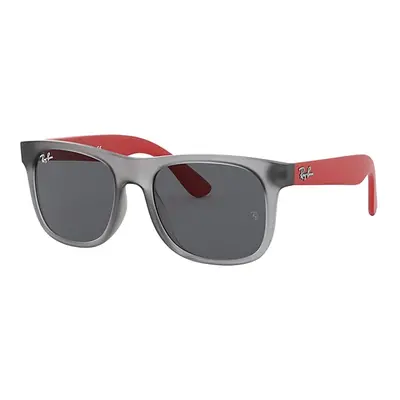 Ray-Ban Sunglasses Children Justin Kids - Transparent Grey Frame Grey Lenses 48-16