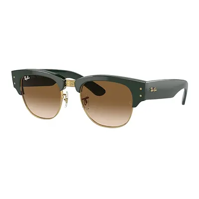 Ray-Ban Sunglasses Unisex Mega Clubmaster - Green Frame Brown Lenses 53-21