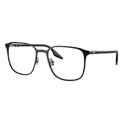 Ray-Ban Eyeglasses Unisex Rb6512 Optics - Black Frame Clear Lenses Polarized 54-19