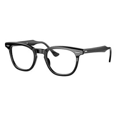 Ray-Ban Eyeglasses Unisex Hawkeye Optics - Black Frame Clear Lenses Polarized 48-21