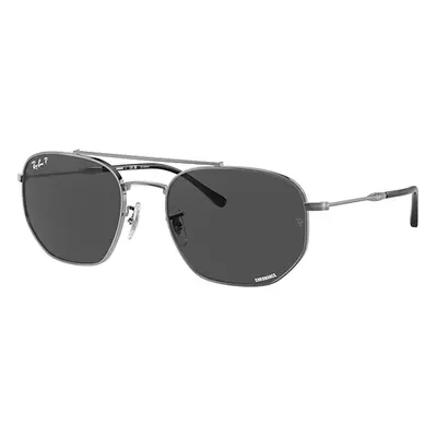 Ray-Ban Sunglasses Unisex Rb3707 - Gunmetal Frame Grey Lenses Polarized 57-20