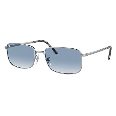 Ray-Ban Sunglasses Unisex Rb3717 - Silver Frame Blue Lenses 57-18