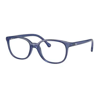 Ray-Ban Eyeglasses Children Rb1900 Optics Kids - Transparent Blue Frame Clear Lenses Polarized 4