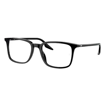 Ray-Ban Eyeglasses Unisex Rb5421 Optics - Black Frame Clear Lenses Polarized 53-19