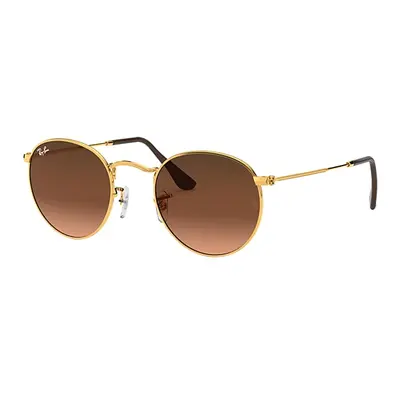 Ray-Ban Sunglasses Unisex Round Metal - Light Bronze Frame Pink Lenses 50-21