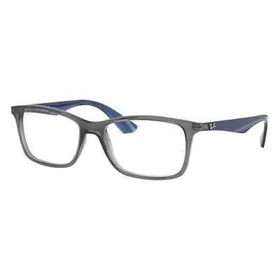 Ray-Ban Eyeglasses Unisex Rb7047 Optics - Blue Frame Clear Lenses Polarized 54-17