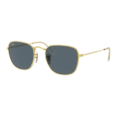 Ray-Ban Sunglasses Unisex Frank - Gold Frame Blue Lenses 51-20