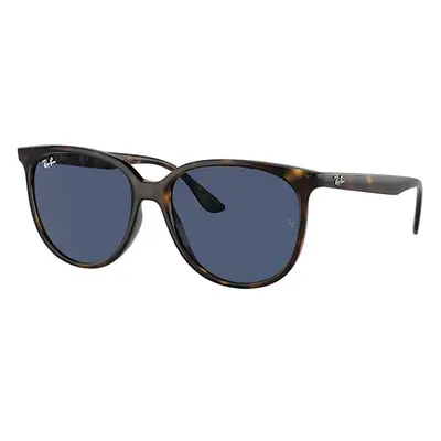 Ray-Ban Sunglasses Woman Rb4378 - Havana Frame Blue Lenses 54-16