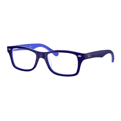 Ray-Ban Eyeglasses Children Rb1531 Optics Kids - Blue Frame Clear Lenses Polarized 46-16