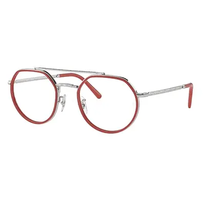 Ray-Ban Eyeglasses Unisex Rb3765v Optics - Silver Frame Demo Lens Lenses Polarized 51-22