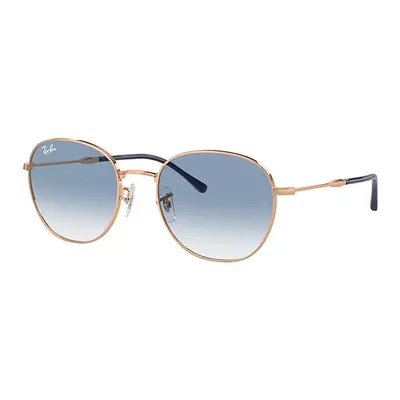 Ray-Ban Sunglasses Unisex Rb3809 - Rose Gold Frame Blue Lenses 53-20