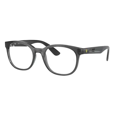 Ray-Ban Eyeglasses Unisex Rb7231m Optics Scuderia Ferrari Collection - Grey Frame Demo Lens Lens