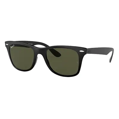 Ray-Ban Sunglasses Man Wayfarer Liteforce - Black Frame Green Lenses Polarized 52-20