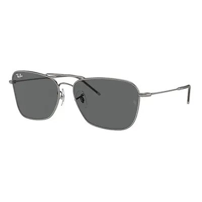 Ray-Ban Sunglasses Unisex Caravan Reverse - Gunmetal Frame Grey Lenses 58-15