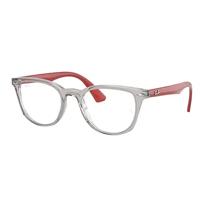 Ray-Ban Eyeglasses Children Rb1601 Optics Kids - Red Frame Clear Lenses Polarized 46-18