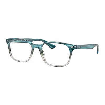 Ray-Ban Eyeglasses Unisex Rb5375 Optics - Havana Frame Clear Lenses 51-18