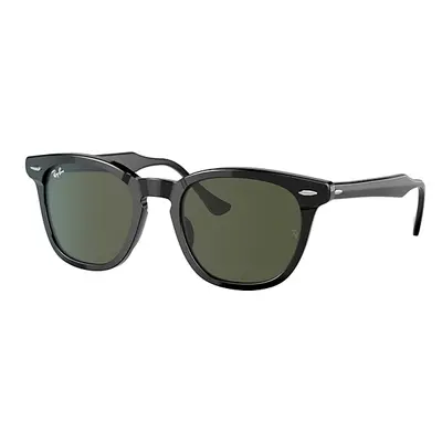 Ray-Ban Sunglasses Unisex Hawkeye - Black Frame Green Lenses 52-21