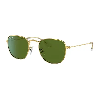 Ray-Ban Sunglasses Children Frank Kids - Gold Frame Green Lenses Polarized 46-19