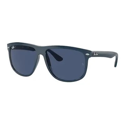 Ray-Ban Sunglasses Man Boyfriend - Dark Blue Frame Blue Lenses 60-15