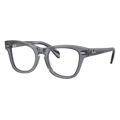 Ray-Ban Eyeglasses Children Rb9707v Optics Kids - Striped Blue Havana Frame Clear Lenses Polariz