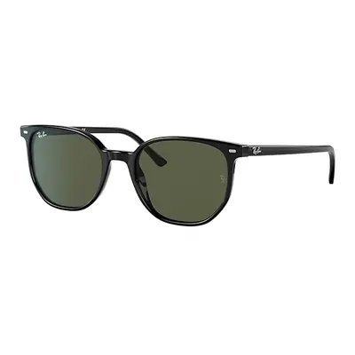 Ray-Ban Sunglasses Unisex Elliot - Black Frame Green Lenses 52-19