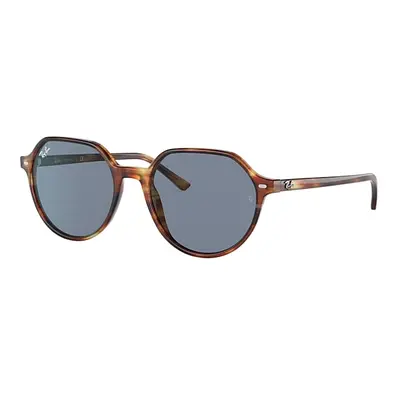 Ray-Ban Sunglasses Unisex Thalia - Tortoise Frame Blue Lenses 53-18