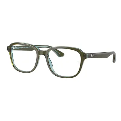 Ray-Ban Eyeglasses Children Rb1627 Optics Kids - Top Green & Orange & Light Blue Frame Clear Len