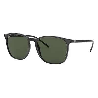 Ray-Ban Sunglasses Unisex Rb4387 - Black Frame Green Lenses 56-18