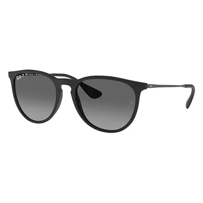 Ray-Ban Sunglasses Woman Erika Color Mix - Black Frame Grey Lenses Polarized 54-18