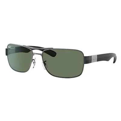 Ray-Ban Sunglasses Man Rb3522 - Gunmetal Frame Green Lenses 64-17