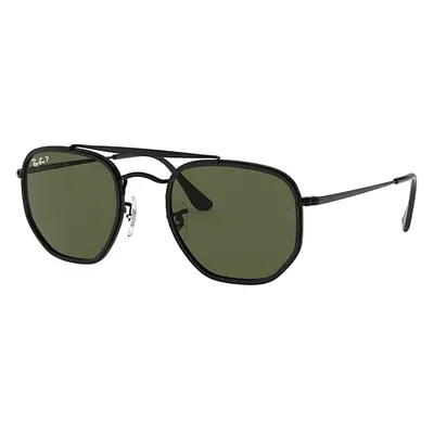 Ray-Ban Sunglasses Unisex Marshal II - Black Frame Green Lenses Polarized 52-23