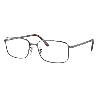 Ray-Ban Eyeglasses Unisex Rb3717 Optics - Gunmetal Frame Clear Lenses Polarized 54-18