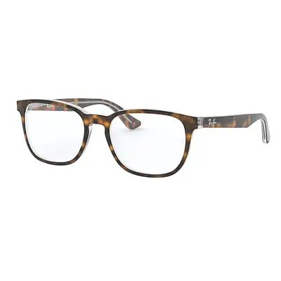 Ray-Ban Eyeglasses Children Rb1592 Optics Kids - Havana On Transparent Frame Clear Lenses Polari