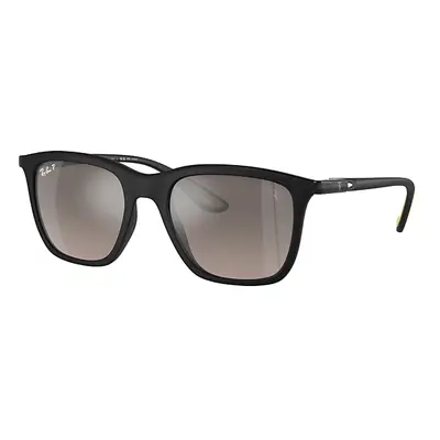 Ray-Ban Sunglasses Unisex Rb4433m Scuderia Ferrari Special Edition 2024 - Black Frame Silver Len