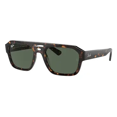 Ray-Ban Sunglasses Unisex Corrigan Bio-based - Havana Frame Green Lenses 54-20