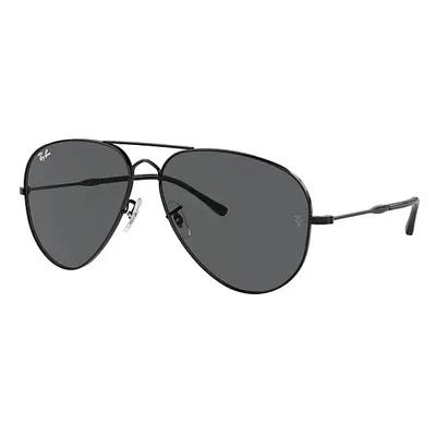 Ray-Ban Sunglasses Unisex Old Aviator - Black Frame Grey Lenses 62-14