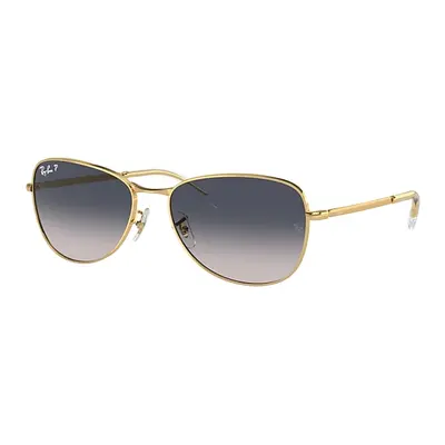 Ray-Ban Sunglasses Unisex Rb3733 - Arista Gold Frame Blue Lenses Polarized 56-17