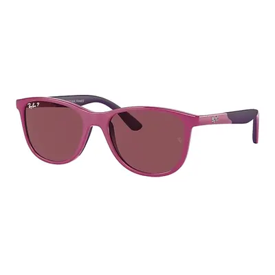 Ray-Ban Sunglasses Children Rb9077s Kids Bio-based - Fuchsia On Violet Frame Violet Lenses Polar