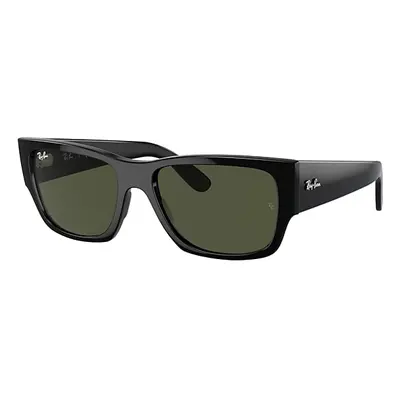 Ray-Ban Sunglasses Unisex Carlos - Black Frame Green Lenses 56-18