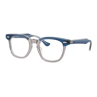 Ray-Ban Eyeglasses Children Rb9098v Optics Kids - Top Dark Blue & Brown & Light Grey Frame Clear