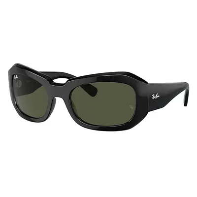 Ray-Ban Sunglasses Unisex Beate - Black Frame Green Lenses 56-20