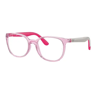 Ray-Ban Eyeglasses Children Rb1631 Optics Kids Bio-based - Grey On Fuchsia Frame Clear Lenses 45